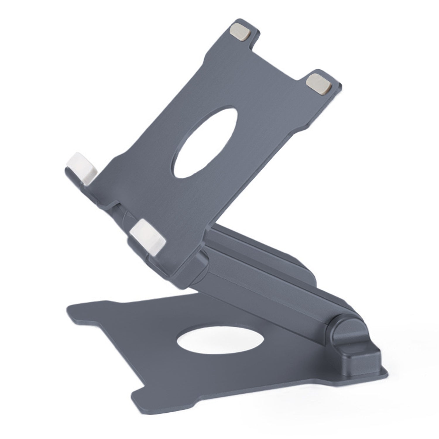 Folding aluminum laptop stand