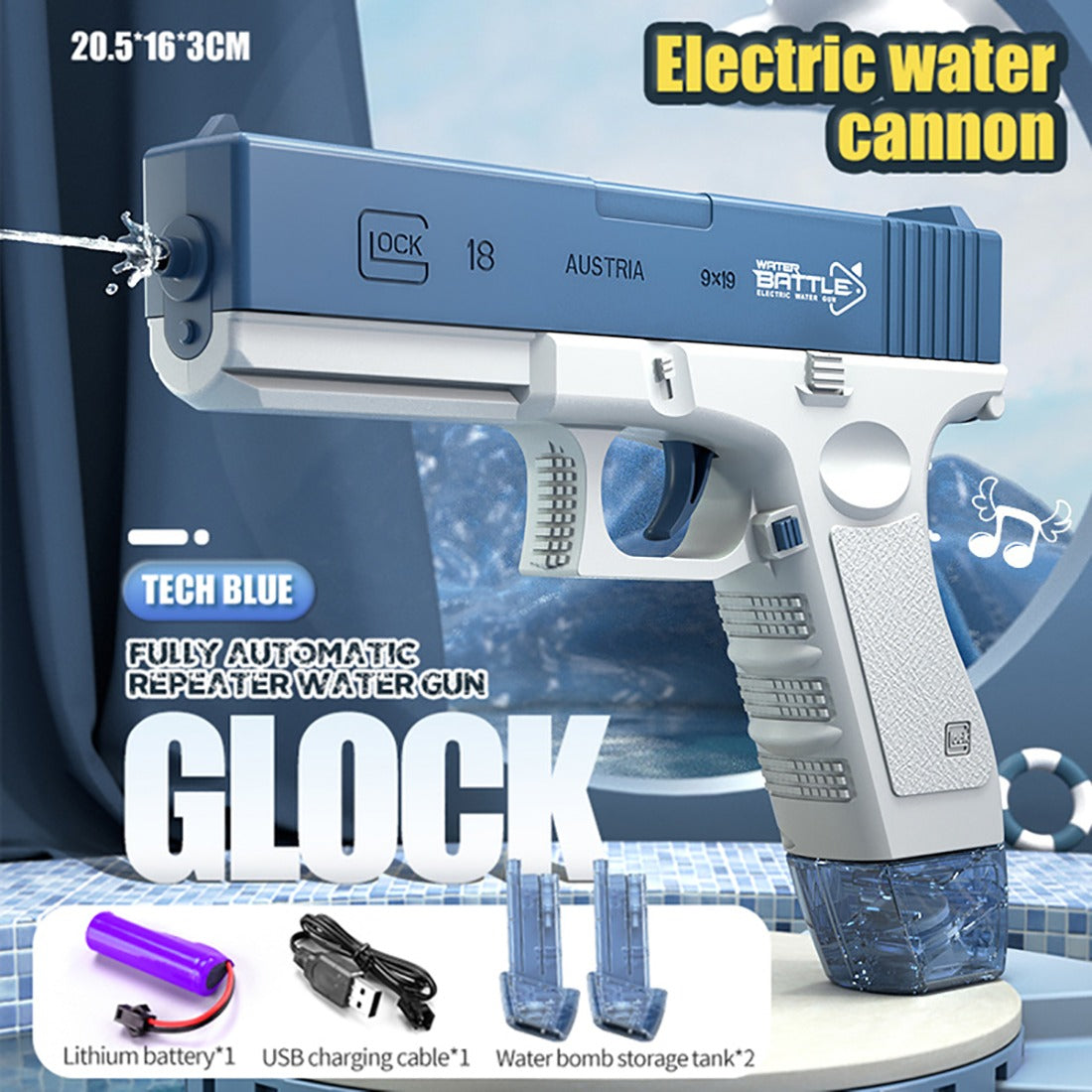Electric Glock Watergun