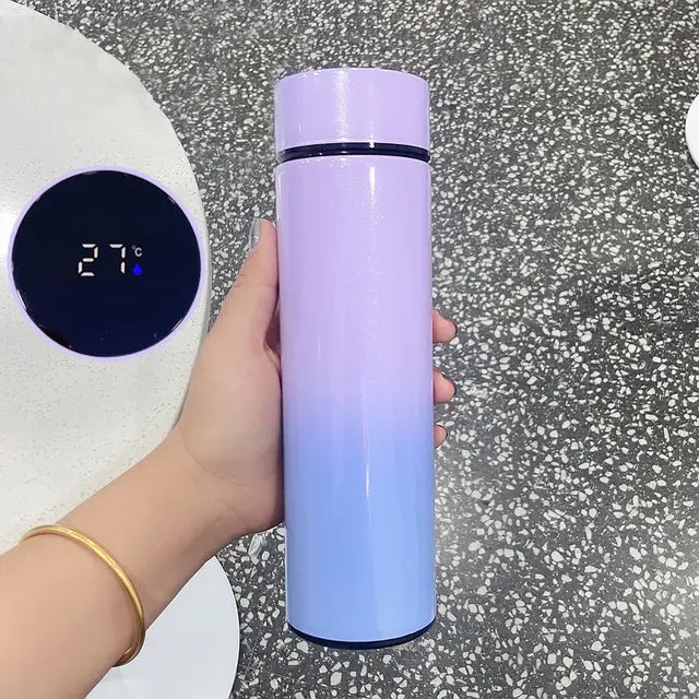 Digital Temperature Display Bottle
