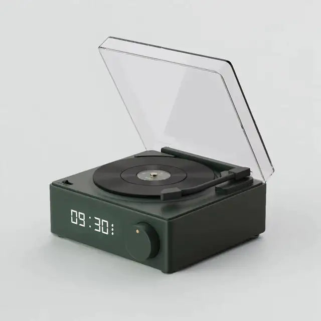 Retro Vinyl Alarm Clock