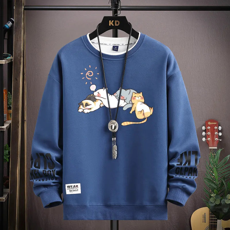 Korean Long Sleeve Sweatshirt