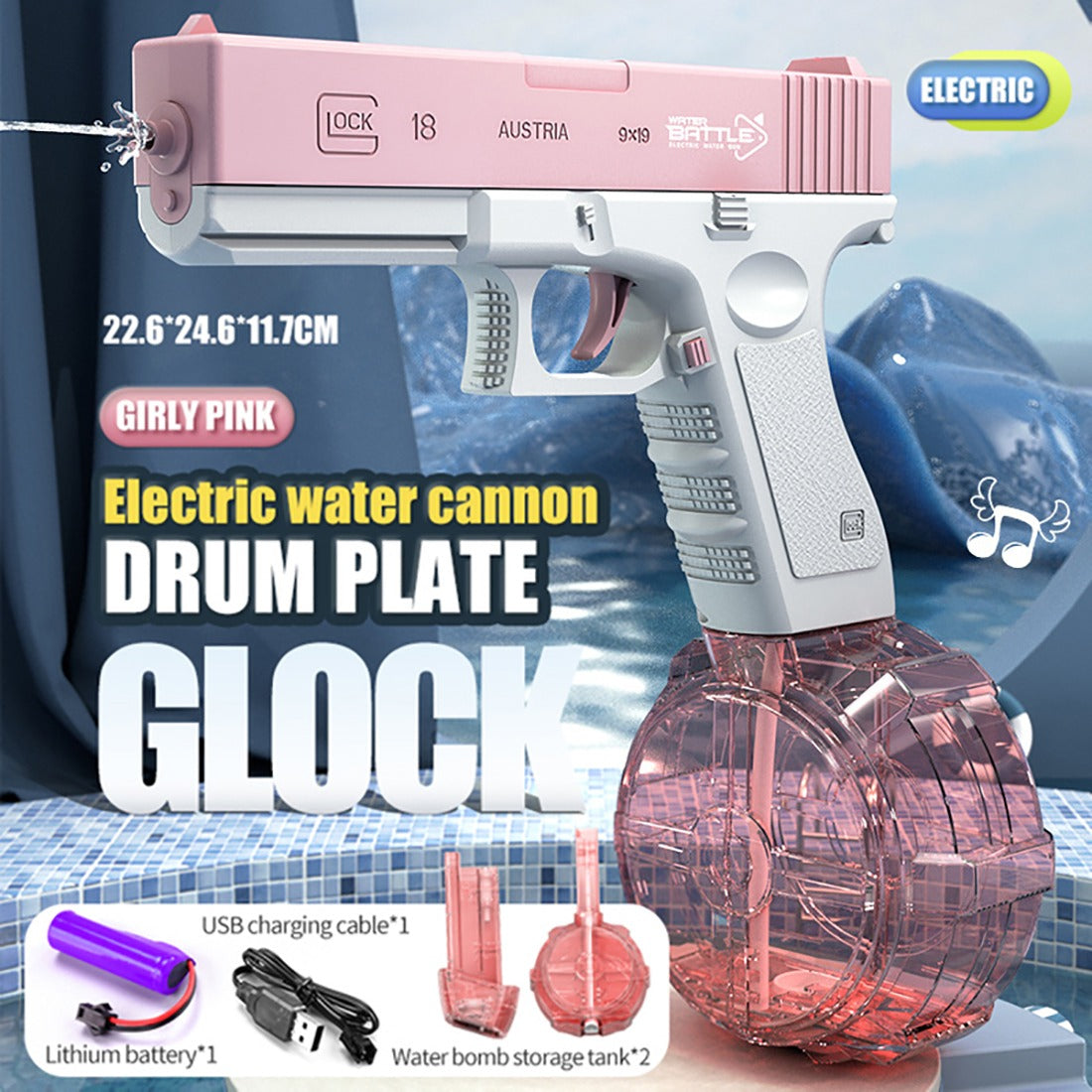 Electric Glock Watergun