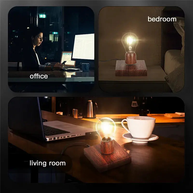 Levitating Wireless Lamp