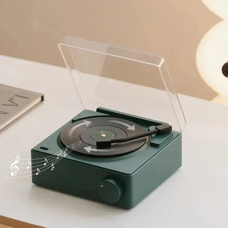 Retro Vinyl Alarm Clock