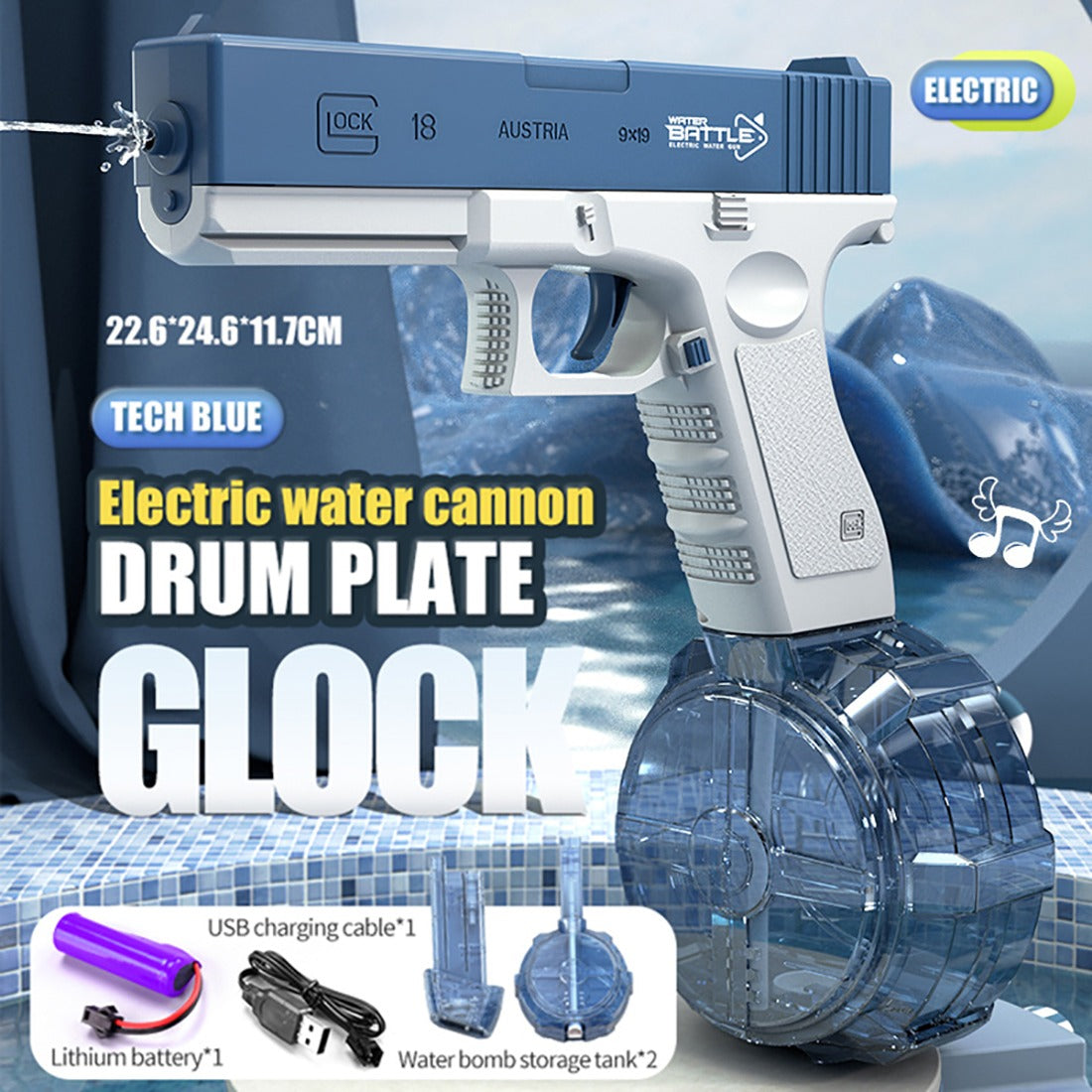 Electric Glock Watergun