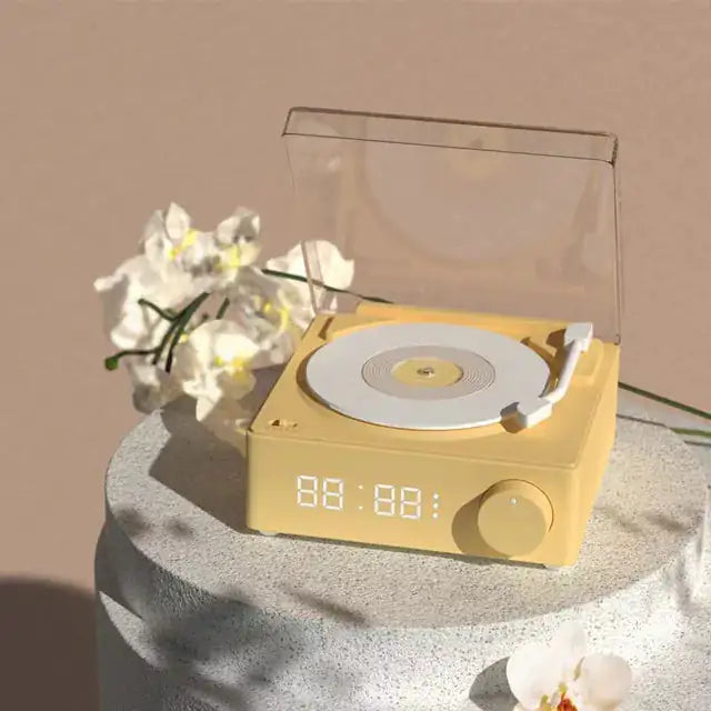 Retro Vinyl Alarm Clock