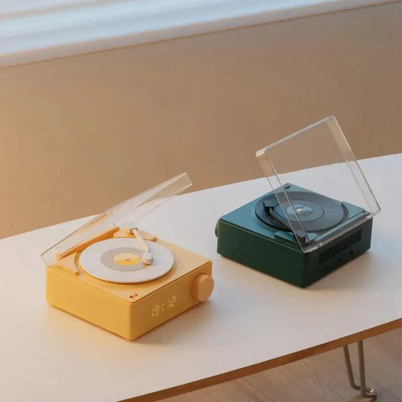 Retro Vinyl Alarm Clock