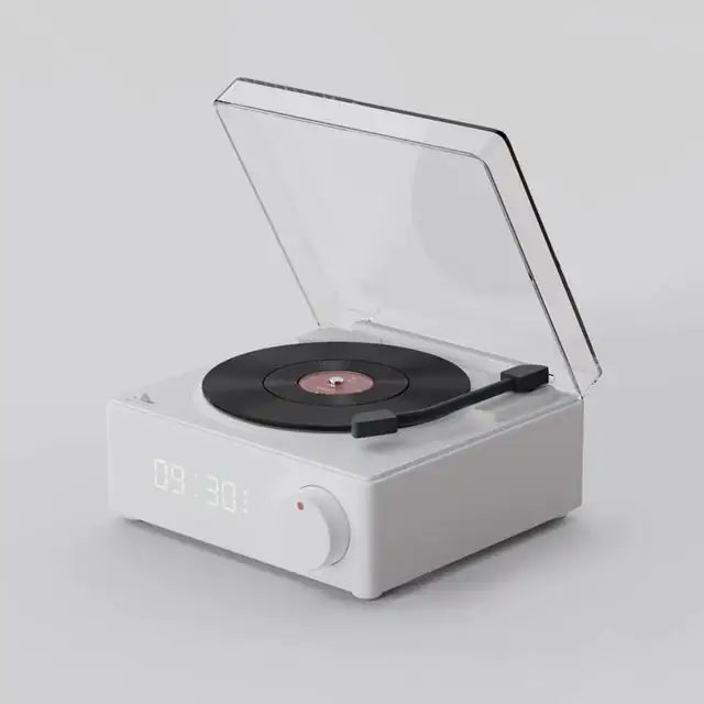 Retro Vinyl Alarm Clock