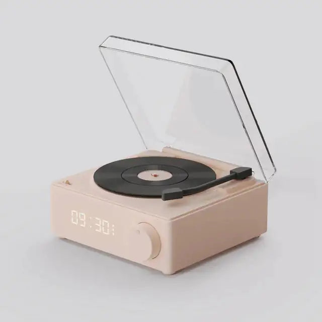 Retro Vinyl Alarm Clock