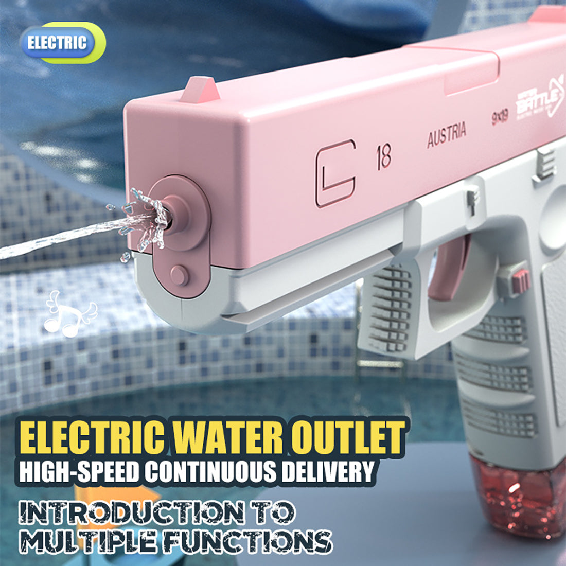 Electric Glock Watergun