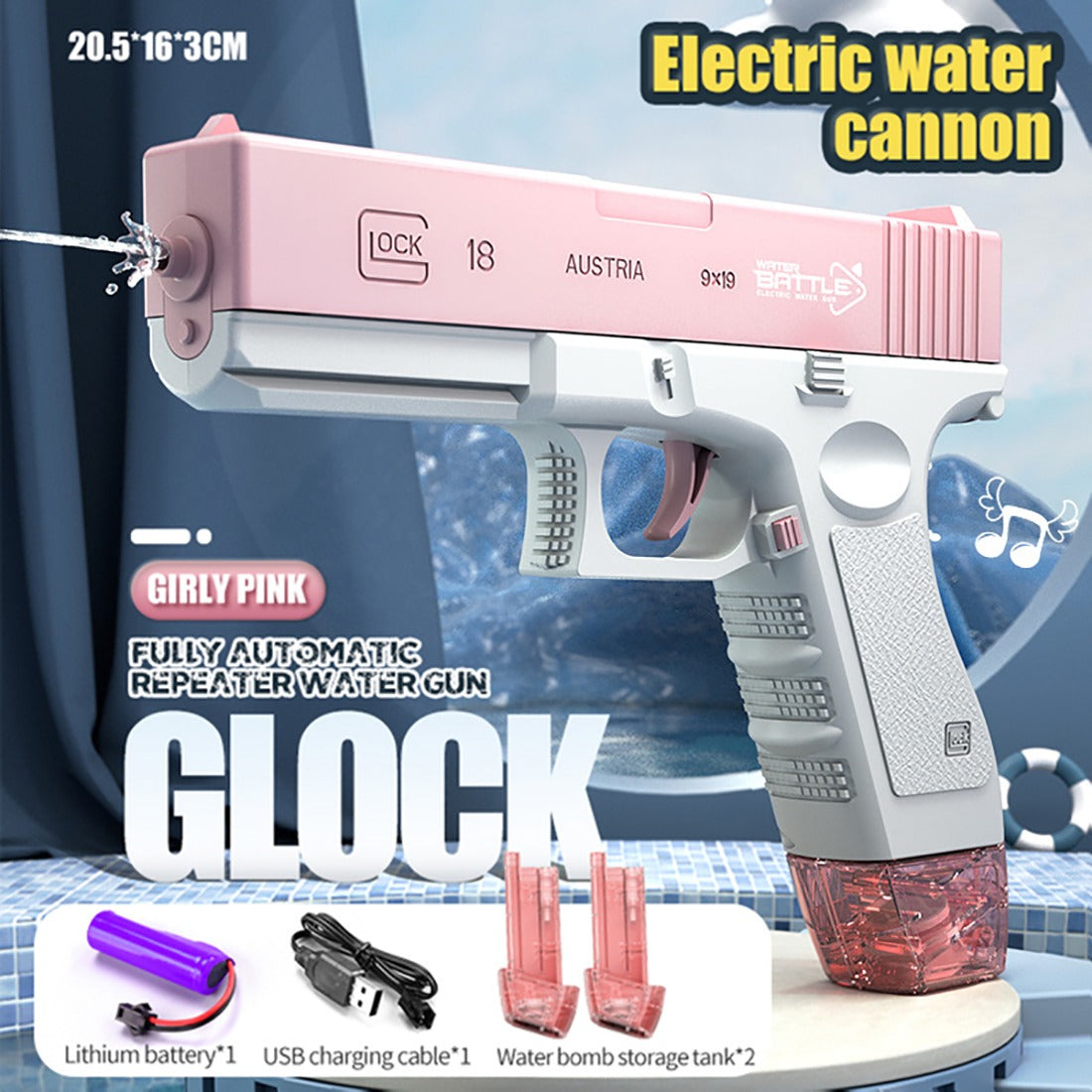 Electric Glock Watergun